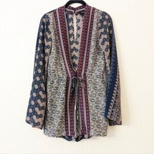 Akira Chicago Black Label bohemian romper size Small